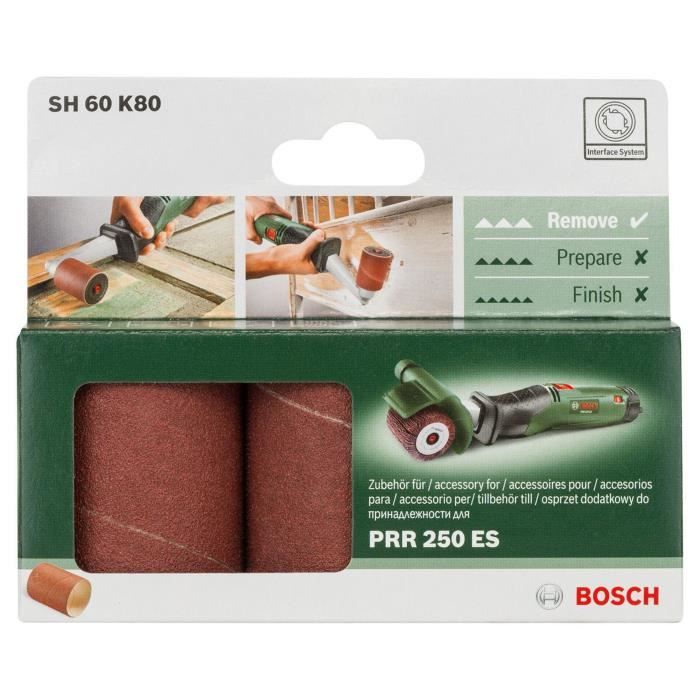 Bosch abrasive sleeve (Grain 80, roller width 60mm, accessory for Texoro)