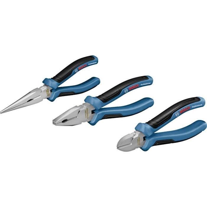 Set of 3 pliers