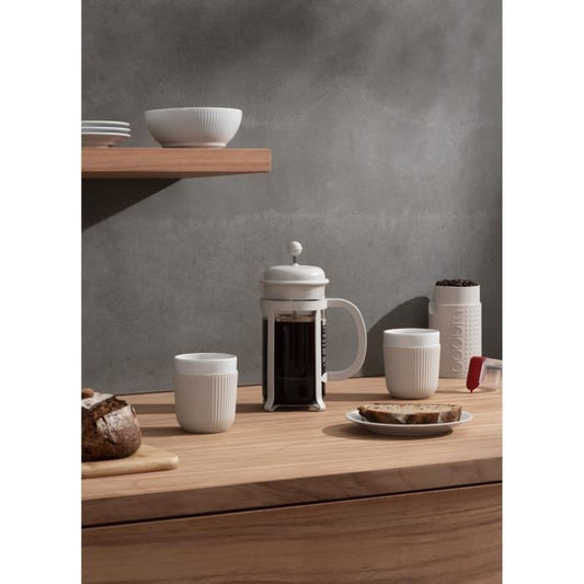 Bodum 1908-913 - COFFEE MAKER - JAVA French Press Coffee Maker White 1 L