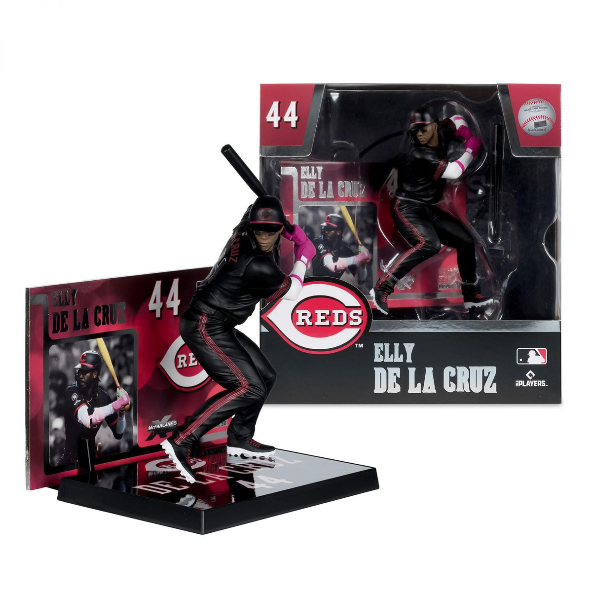 Cincinnati Reds MLB 7-Inch Figure | Elly De La Cruz (City Connect Jersey)