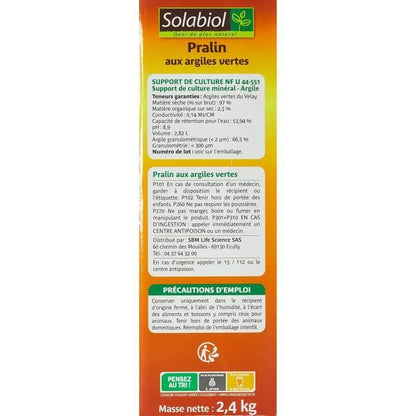 SOLABIOL SOPRAL3 Pralin With Green Clays - 2.4 Kg