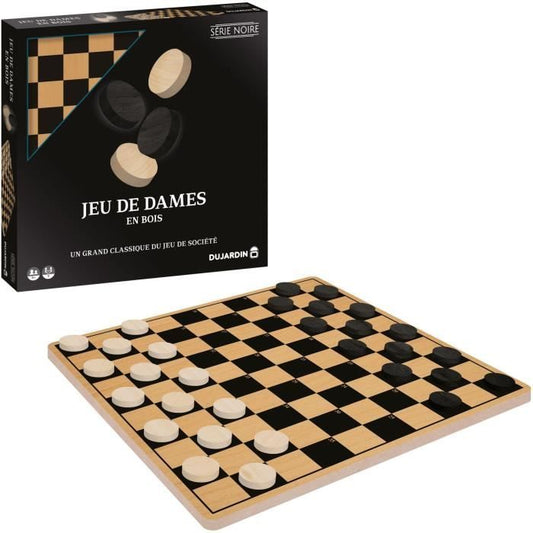 Black Series - Checkers Board - Board game - DUJARDIN - From 7 years old