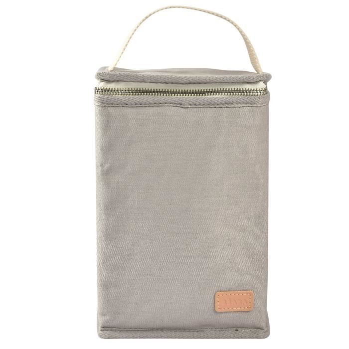 BEABA, Baby meal pouch, insulated, pearl gray