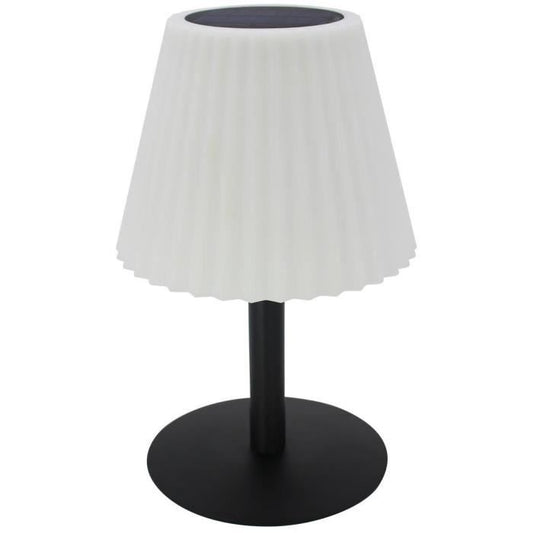 2 in 1 solar table lamp to plant or place - LUMISKY - BOUFFANT - H62 cm - Dimmable white LED