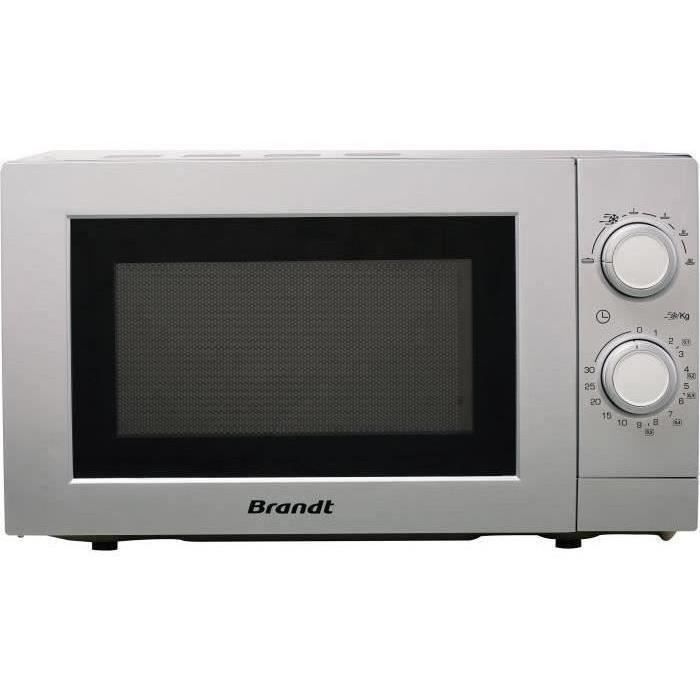 Microwave - BRANDT SM2016S - 700W - 20L - Silver