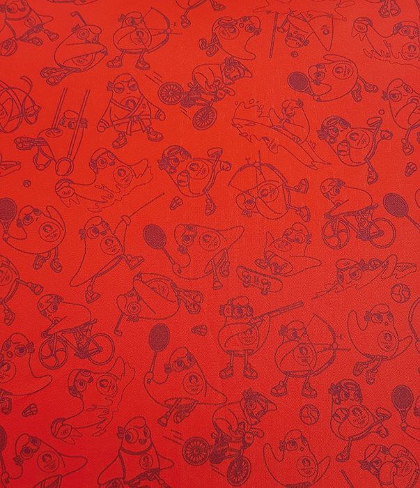 PARIS 2024 OLYMPIC GAMES - Foldable moon chair for children h.47 x l.54 x d.42 cm