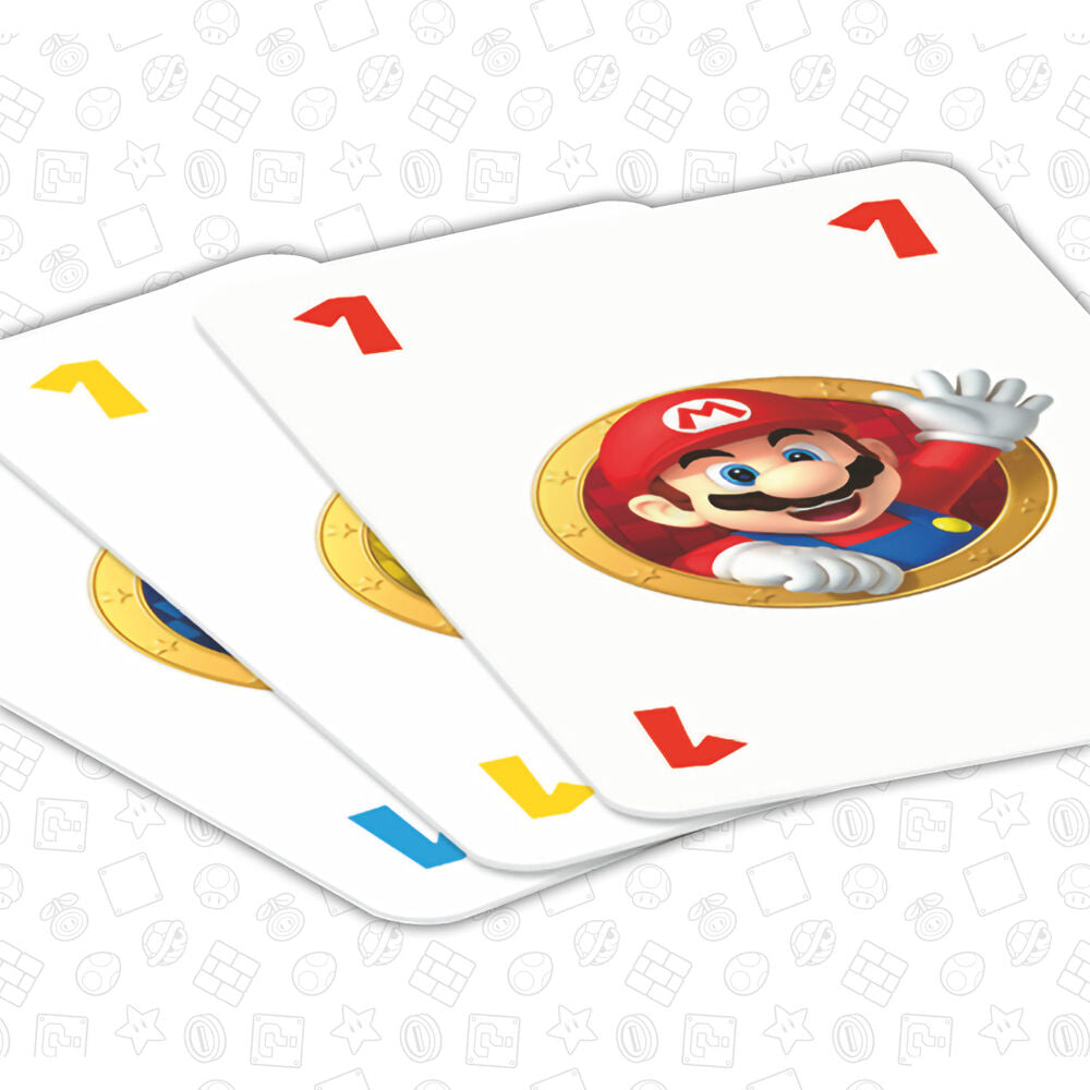 Super Mario Bros Level 8 card game