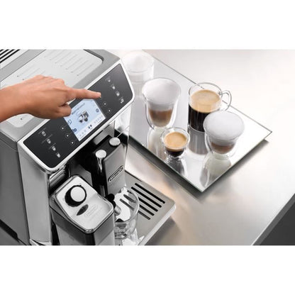 DELONGHI ECAM650.55.MS Expresso Connected crusher Primadonna Elite - Gray