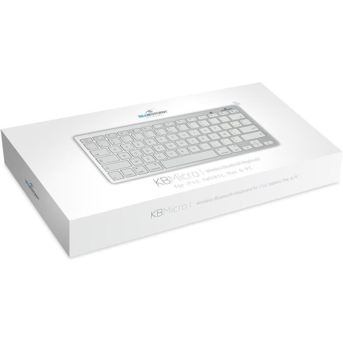 Blutooth keyboard - BLUESTORK - compatible with MAC, PC and tablet - - KB-MINI-MAC / FR