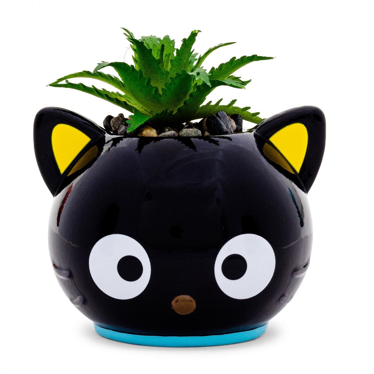 Sanrio Chococat 3-Inch Ceramic Mini Planter With Artificial Succulent