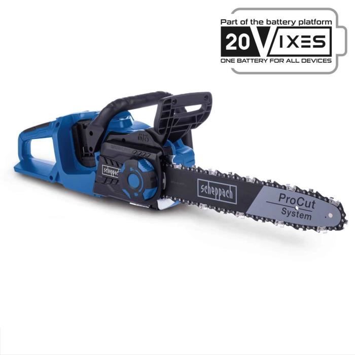 SCHEPPACH C-CS254-X 20V IXES cordless chainsaw Cutting diameter 20 cm - Chain 6 m/s - ProCut 10 - without battery or charger