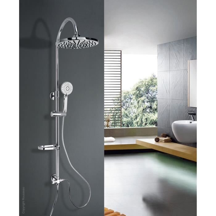 Rousseau shower column without space tap 2