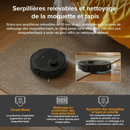 ROBOROCK QR 598 - Robot Vacuum Cleaner - 8000 Pa - Multifunctional Station - Anti-tangle