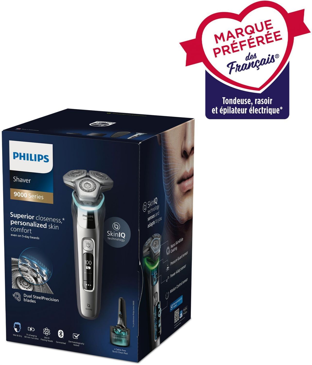 Electric Shaver - PHILIPS - S9975/55 - Series 9000