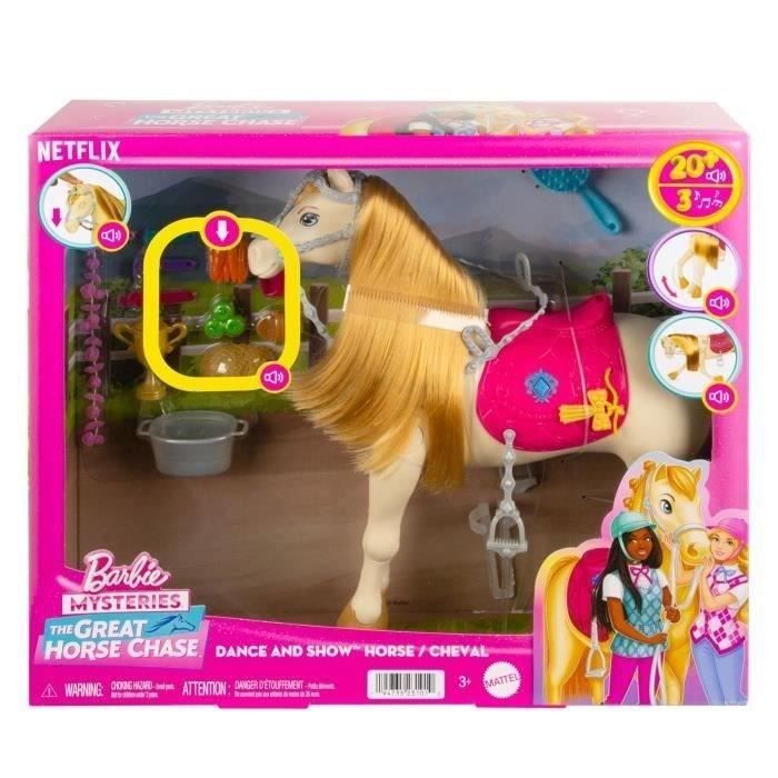 Barbie  Barbie Mysteries: The Great Horse Chase Barbie and her horse HXJ42