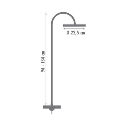 Rousseau Shower column with Suhali 2 Thermostatic mixer faucet