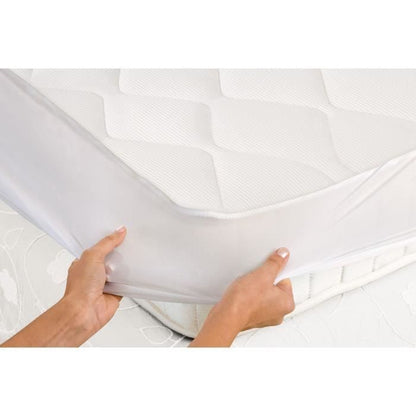 Heated Mattress Topper - Imetec - 1 Place Adapto Maxi 195x90 cm - 6 Temperatures - Hypoallergenic Fabric - Constant Temperature