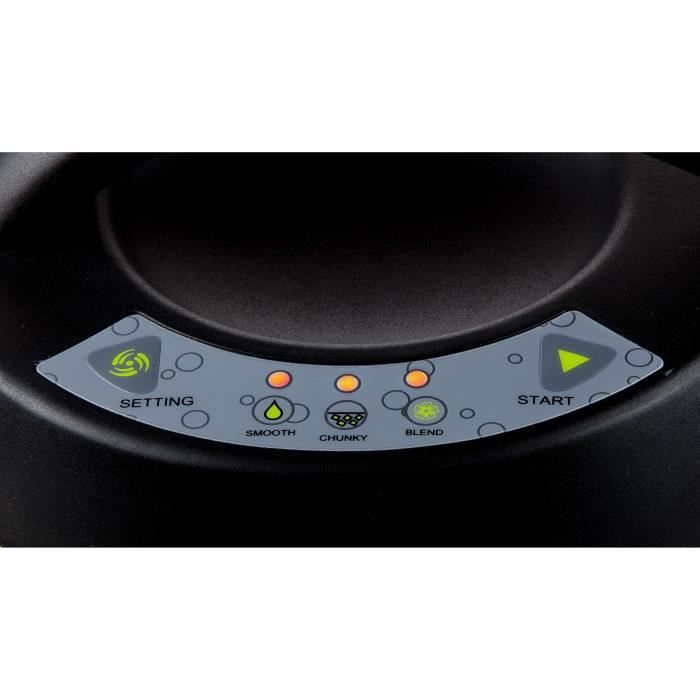 DOMO DO498BL Heating Blender - Black