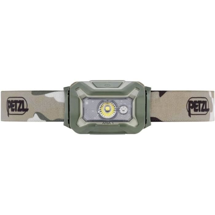 Waterproof headlamp - PETZL - ARIA 1 - 350 lumens - Camo