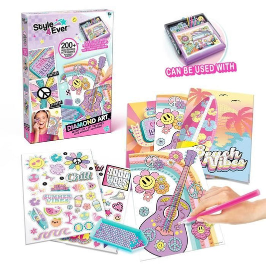 Canal Toys - STYLE 4 EVER - Diamond Art Kit - Compatible with the Diamond Art LED case - OFG 321
