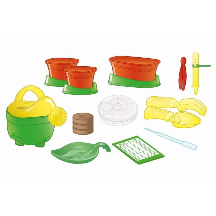 CLEMENTONI - Apprentice botanists - Scientific box - Discover the world of botany - Gardening tools - From 5 years old