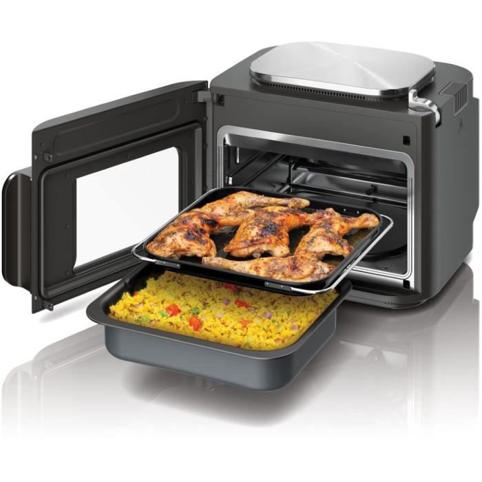 Combi Multicooker, Oven and Oil-Free Fryer - NINJA - SFP700EU - 12-in-1 - 1780 W - Grey