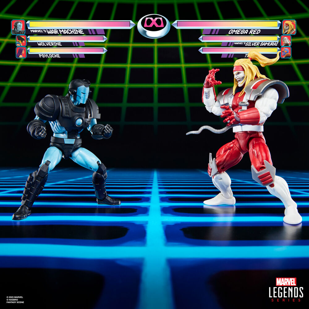 Marvel Legends Series Gamerverse Marvel's War Machine vs Marvel's Omega Red blister 2 figures 15cm
