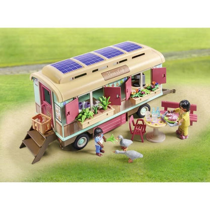 PLAYMOBIL 71441 Caravan café boutique - Country - Ages 4 and up