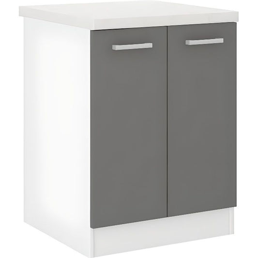 Ultra Kitchen Low Furniture L 60 cm with worktop included - Gray