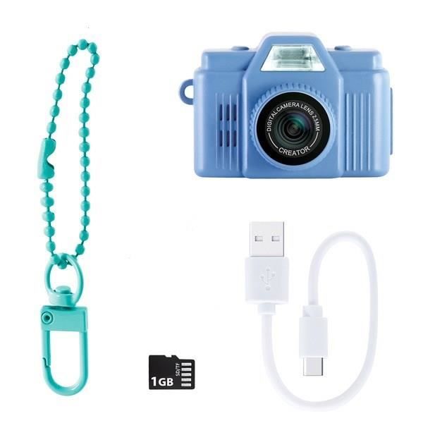 Canal Toys - Photo Creator - Mini Cam' Digital Camera Blue - Retro - With 1GB SD card included