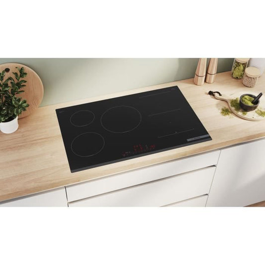 BOSCH wide induction hob - 5 burners - L80 x D52 cm - PVW831HC1E