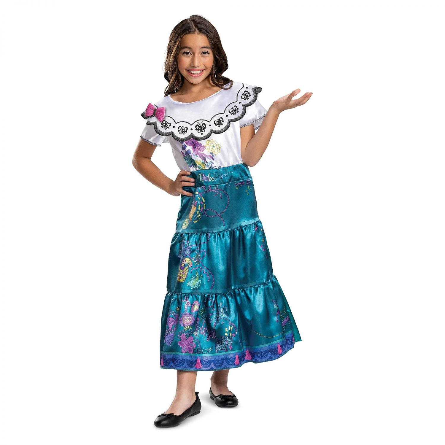 Disney Encanto Mirabel Girls Costume | Medium (7-8)