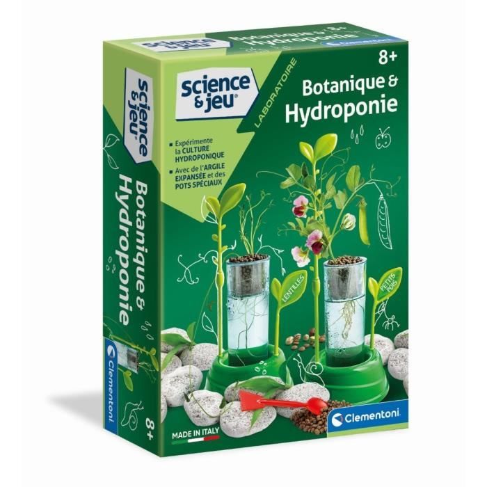 CLEMENTONI Science & Game - Botany and Hydroponics - Scientific Game