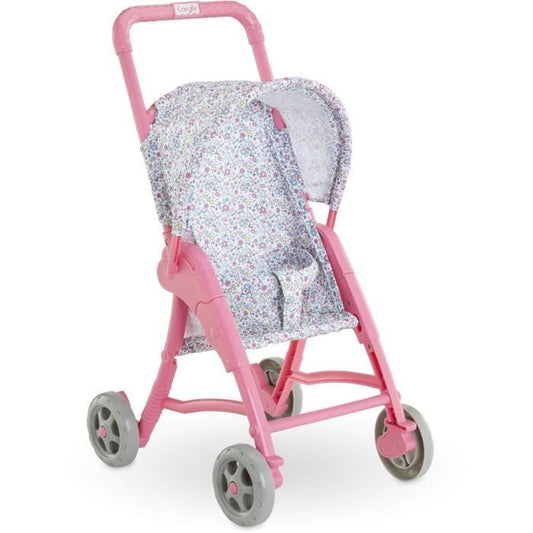 Baby doll accessories - COROLLE - Floral stroller - for 30 cm baby doll - from 18 months