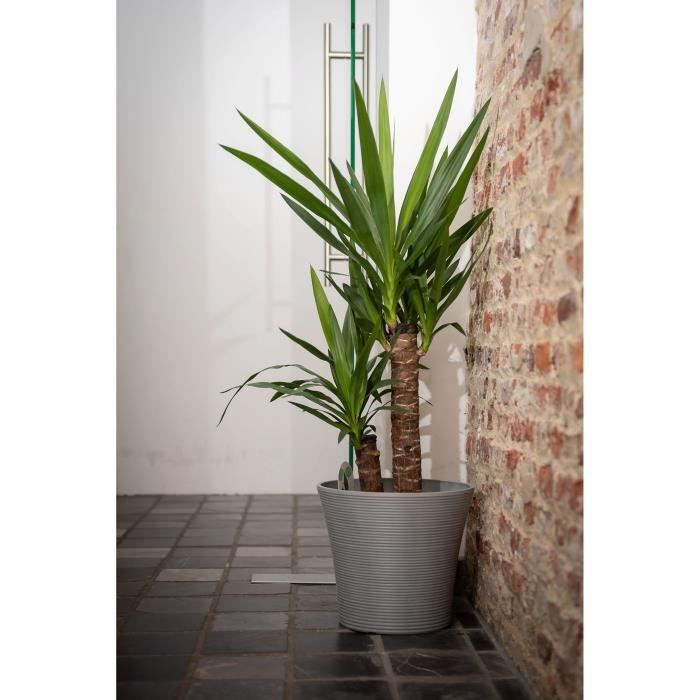 Water reserve pot - GARDEN ID - Green Care Sense Blue-Grey 40 cm - 10-year guarantee - 100% recycled