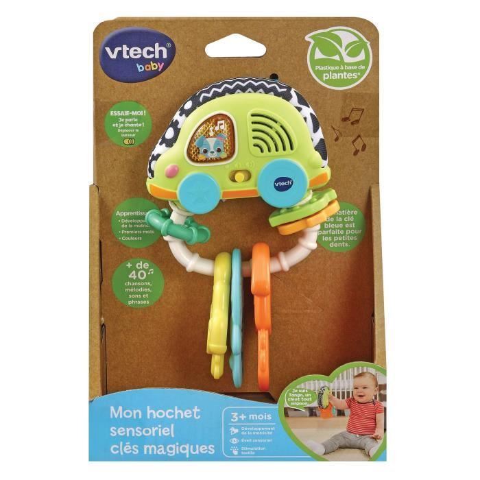 VTECH BABY - My sensory rattle Magic Keys (Bioplastic)