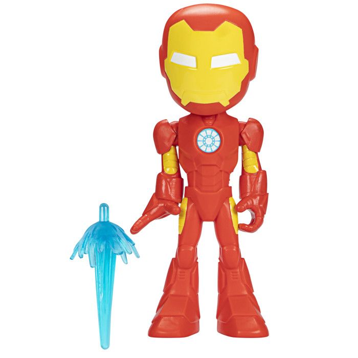 Spidey Iron Man Figure 22 cm, Toy for children, from 3 years old, Hasbro Marvel Spidey and His Amazing Friends
