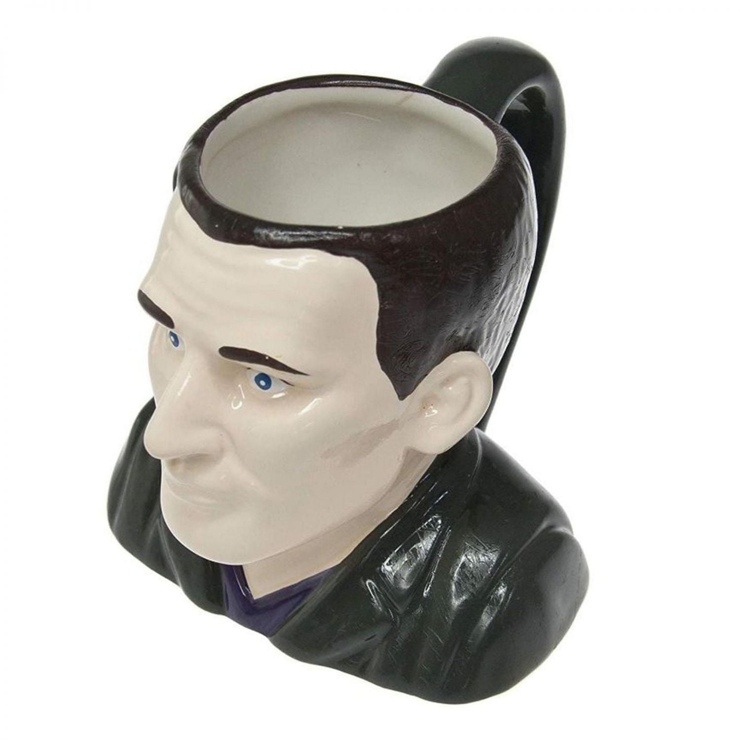Doctor Who 9th Doctor Christopher Eccleston Ceramic 3D Toby Jug Mug