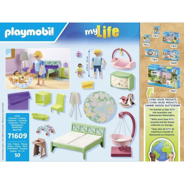 PLAYMOBIL - 71609 - Parents' bedroom