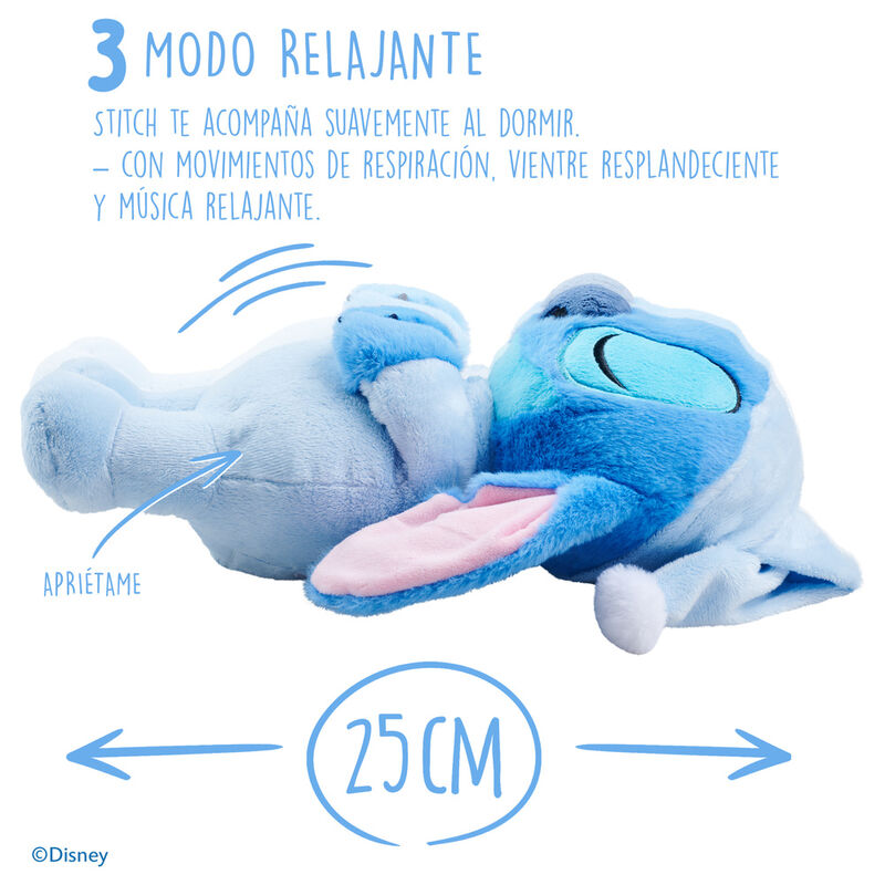 Disney Stitch Sleepy plush toy 31cm with sound