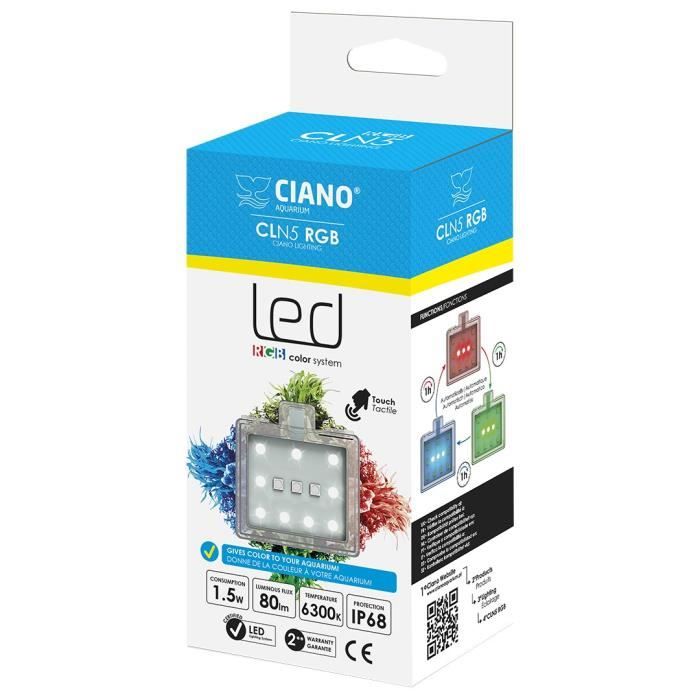 CIANO CLA 20 UNIVERSAL - universal led ramp 1.5W for glass from 3 to 5MM