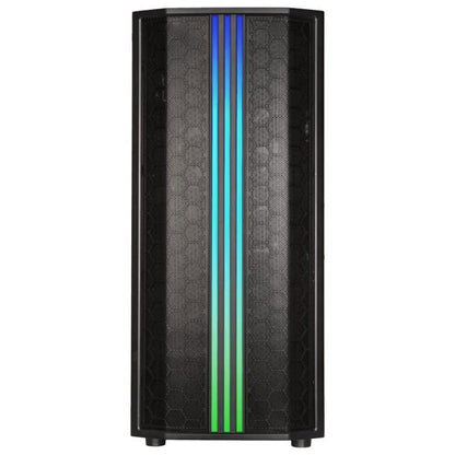 PC case - BITFENIX - Saber Mesh FRGB - Mid-tower - ATX - Black - Tempered glass and Mesh front