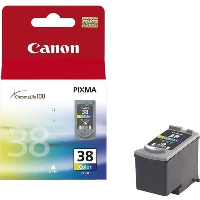 Canon CL38 Ink Cartridge Colors