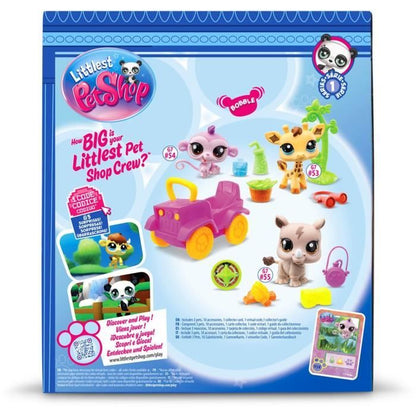 BANDAI - Littlest Pet Shop - Safari Pack - 3 animals and accessories - BF00524