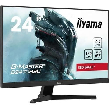 PC screen - IIYAMA - G2470HSU-B6 - 24 IPS FHD 1920 x 1080 - 0.2ms - 180Hz - HDMI DP - Black