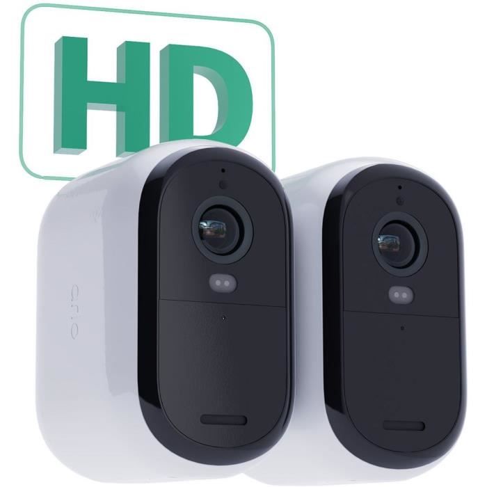 Pack 2 Cameras - ARLO - FHD XL Essential2 - Outdoor - Battery - Night Vision