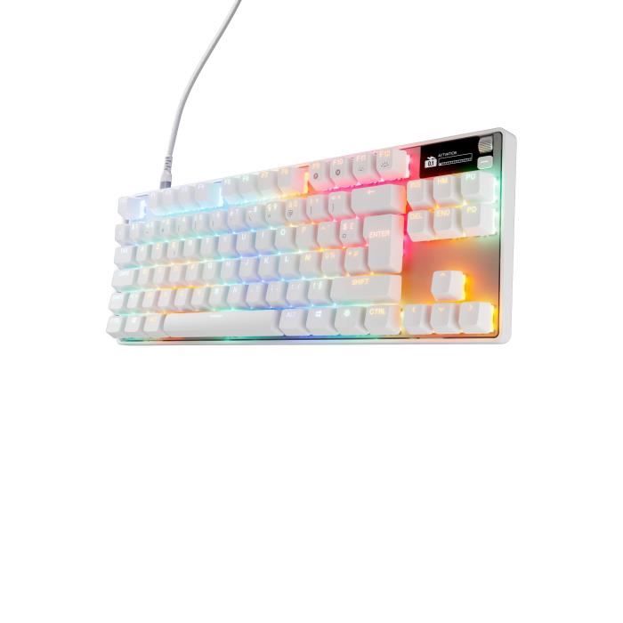 Gaming keyboard - Apex Pro TKL Gen 3 - Steelseries - White
