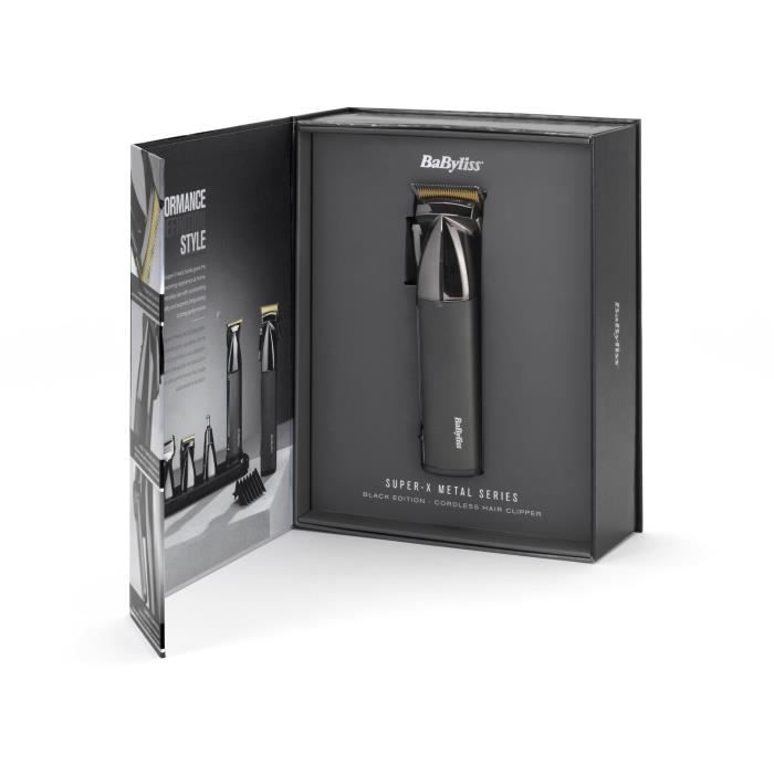 Hair Clipper - BaByliss - E991E - Super-X Metal Series - Special Edition with Titanium Blades