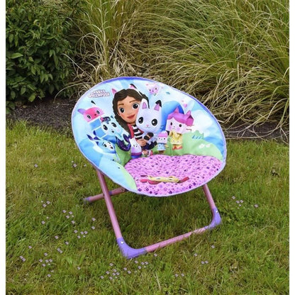 GABBY AND THE MAGIC HOUSE - Folding moon chair for children h.47 x w.54 x d.42 cm