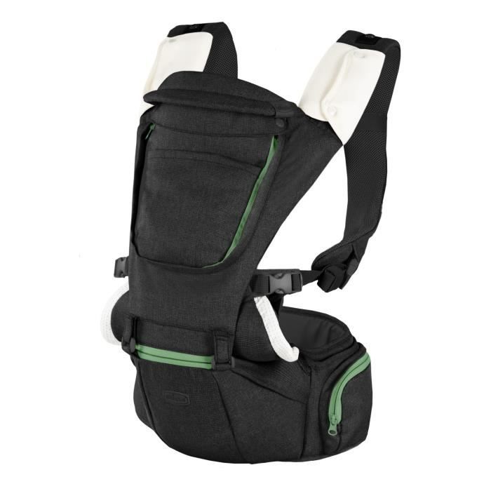 CHICCO - Hip Seat Pirate Black Baby Carrier